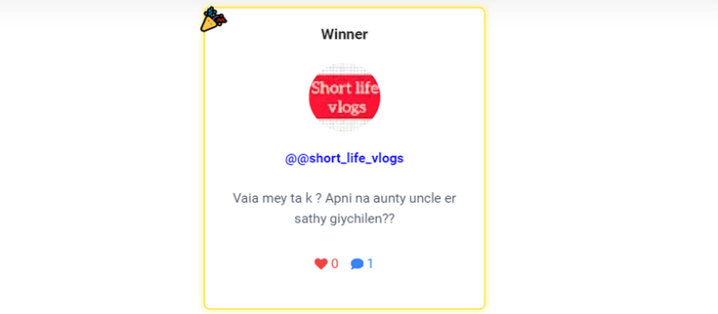 A button with the label 'Pick a Winner' in the YouTube Random Comment Picker tool